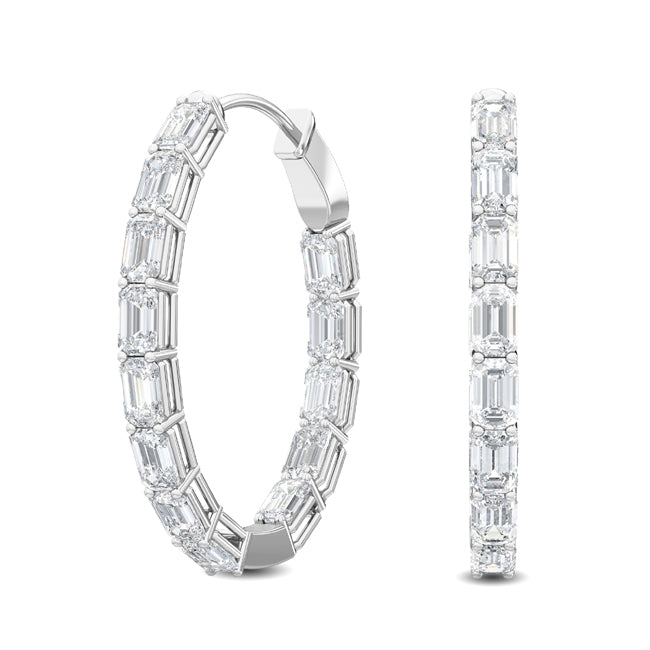 18K White Gold