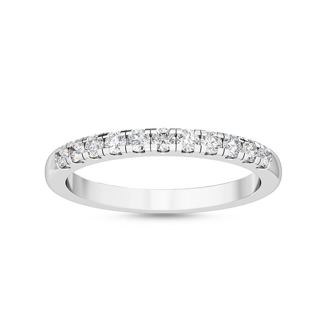 18K White Gold